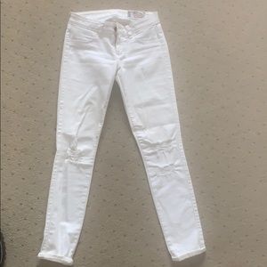 White Siwy Skinny Jeans
